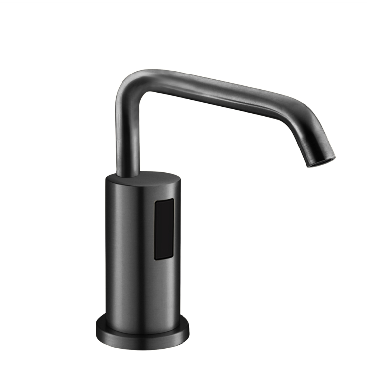Fontana Carpi Motion Sensor Dark Oil Rubbed Bronze Faucet With Automatic Liquid Foam Soap Dispenser