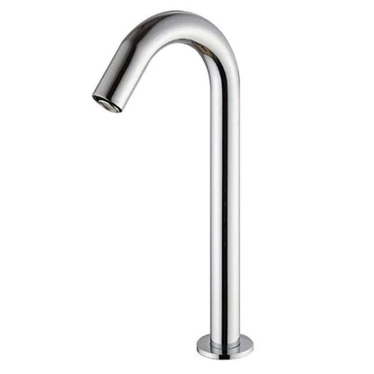 Fontana Carpi Touchless Motion Sensor Chrome Faucet and Automatic Deck Mount Soap Dispenser