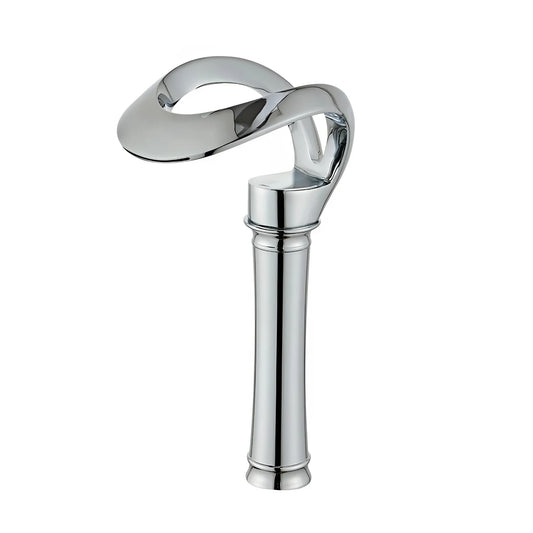 Fontana Castres 1.2 GPM Touchless Waterfall Vessel Chrome Faucet