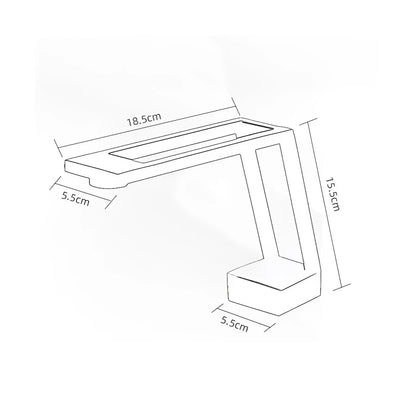 Fontana Chatillon Touchless Black Brass Basin Faucet