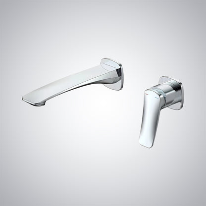 Fontana Cieza Single Handle Wall Mounted Chrome Faucet