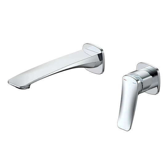 Fontana Cieza Single Handle Wall Mounted Chrome Faucet