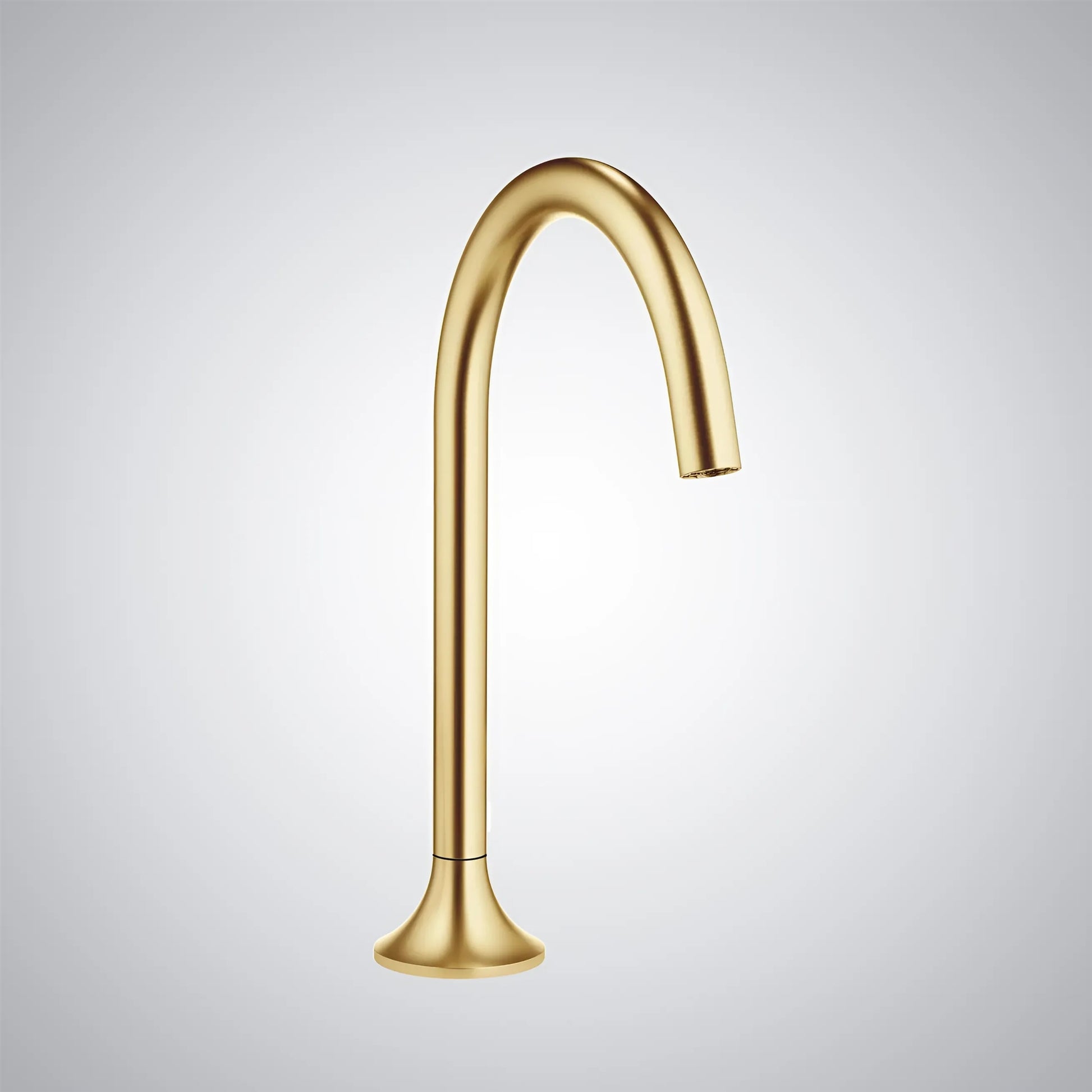 Fontana Corte Single Hole Touchless Brass Brushed Gold Faucet