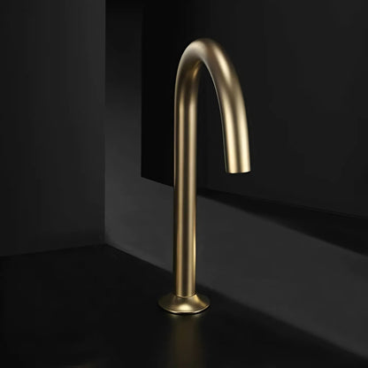 Fontana Corte Single Hole Touchless Brass Brushed Gold Faucet
