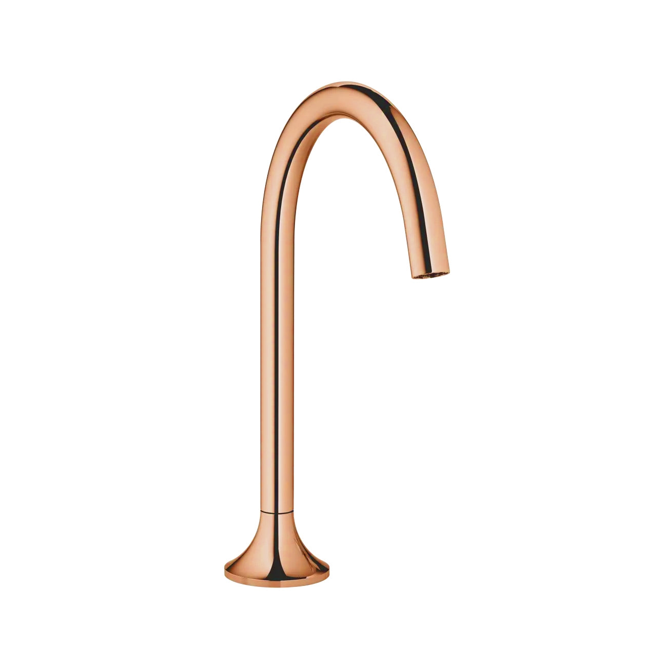 Fontana Corte Single Hole Touchless Brass Rose Gold Faucet