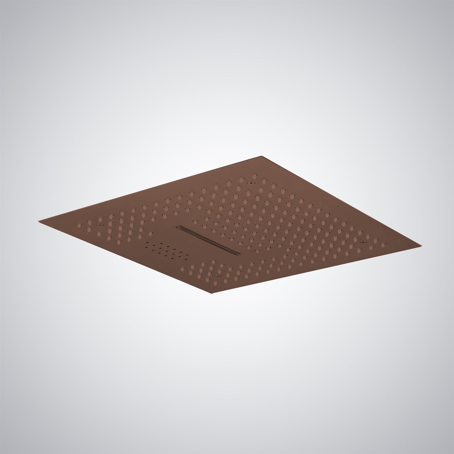 Fontana Cuenca 2.5 GPM Multifunctional LED Music Oil Rubbed Bronze Ceiling Mounted Shower Head