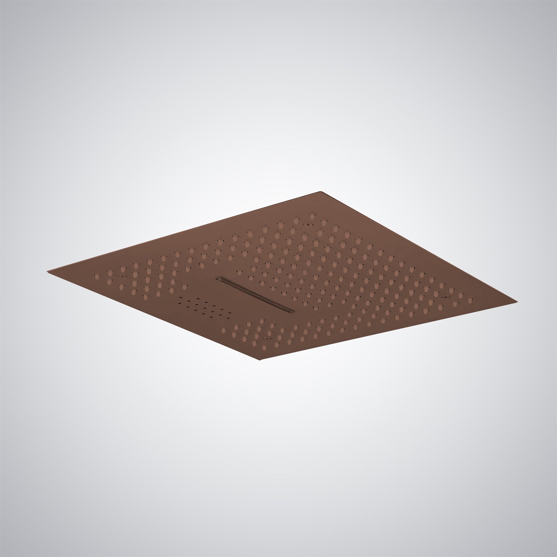 Fontana Cuenca 2.5 GPM Multifunctional LED Music Oil Rubbed Bronze Ceiling Mounted Shower Head