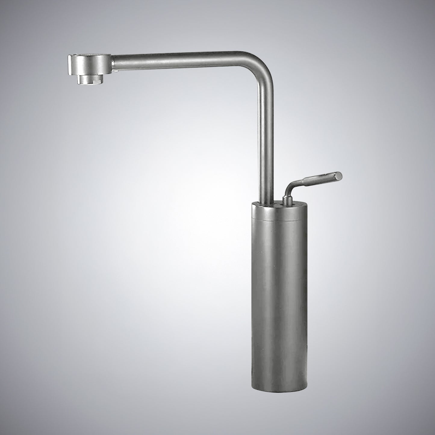 Fontana Denia Modern Single Handle Deck Mounted Brushed Nickel Faucet