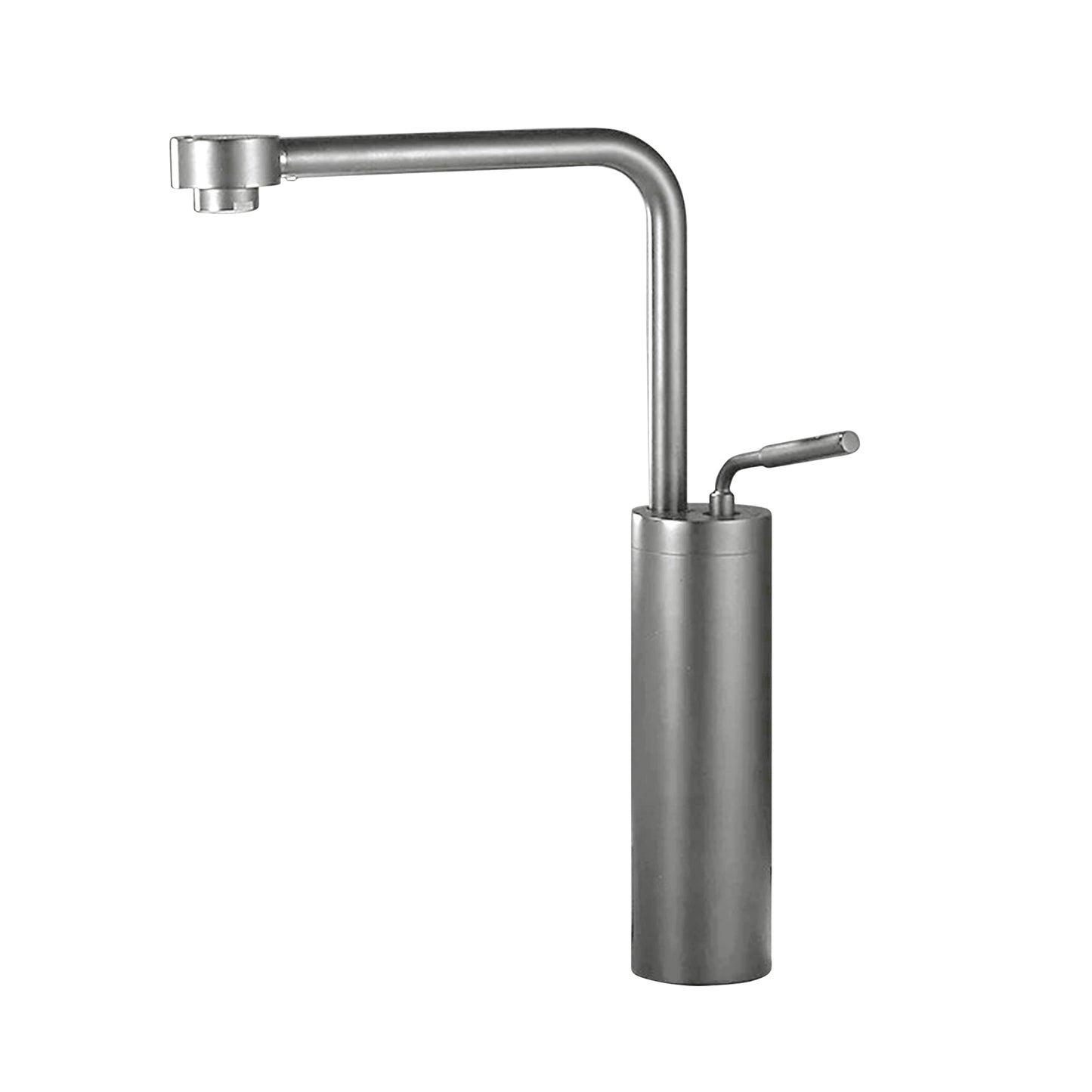 Fontana Denia Modern Single Handle Deck Mounted Brushed Nickel Faucet