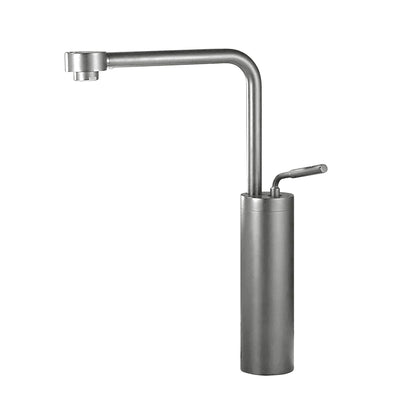 Fontana Denia Modern Single Handle Deck Mounted Brushed Nickel Faucet