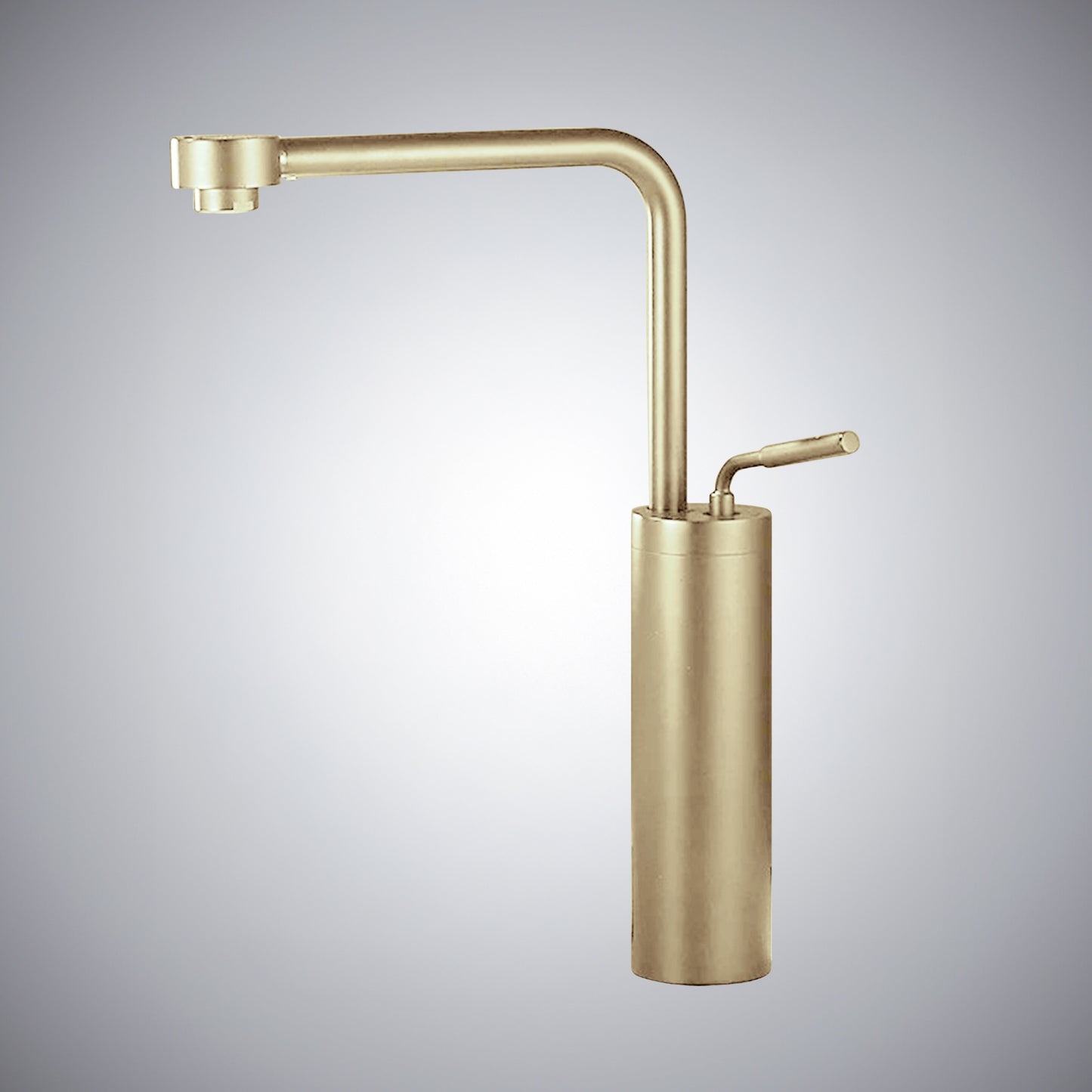 Fontana Denia Modern Single Handle Deck Mounted Champagne Faucet