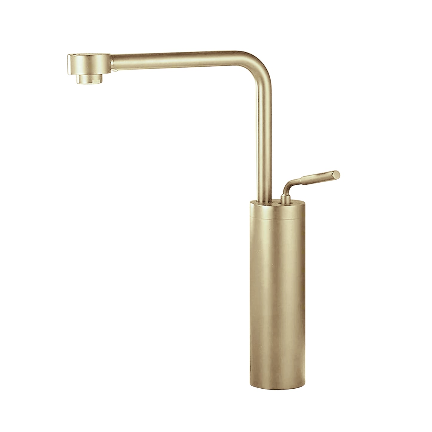 Fontana Denia Modern Single Handle Deck Mounted Champagne Faucet