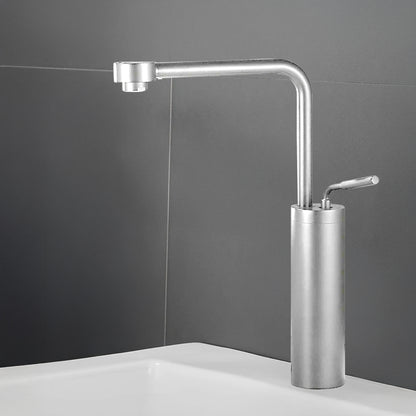 Fontana Denia Modern Single Handle Deck Mounted Chrome Faucet