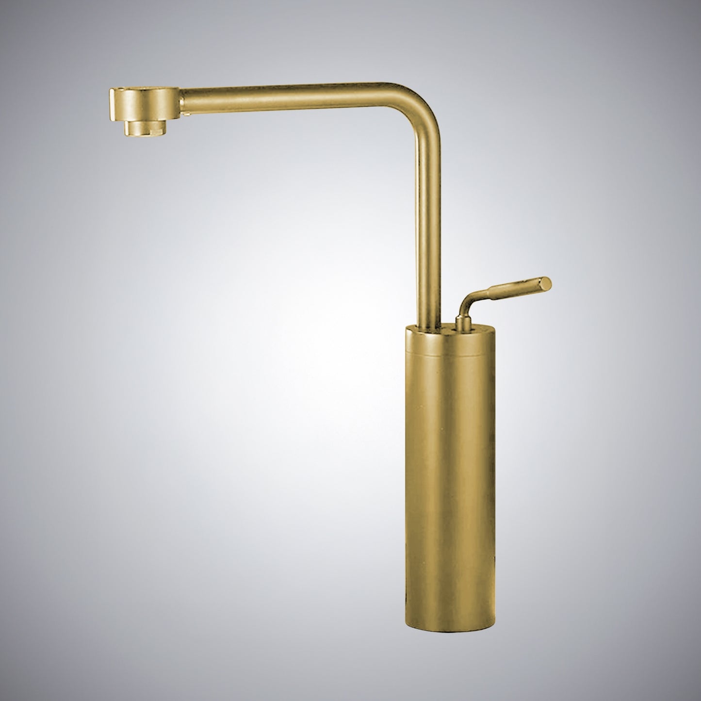 Fontana Denia Modern Single Handle Deck Mounted Gold Faucet