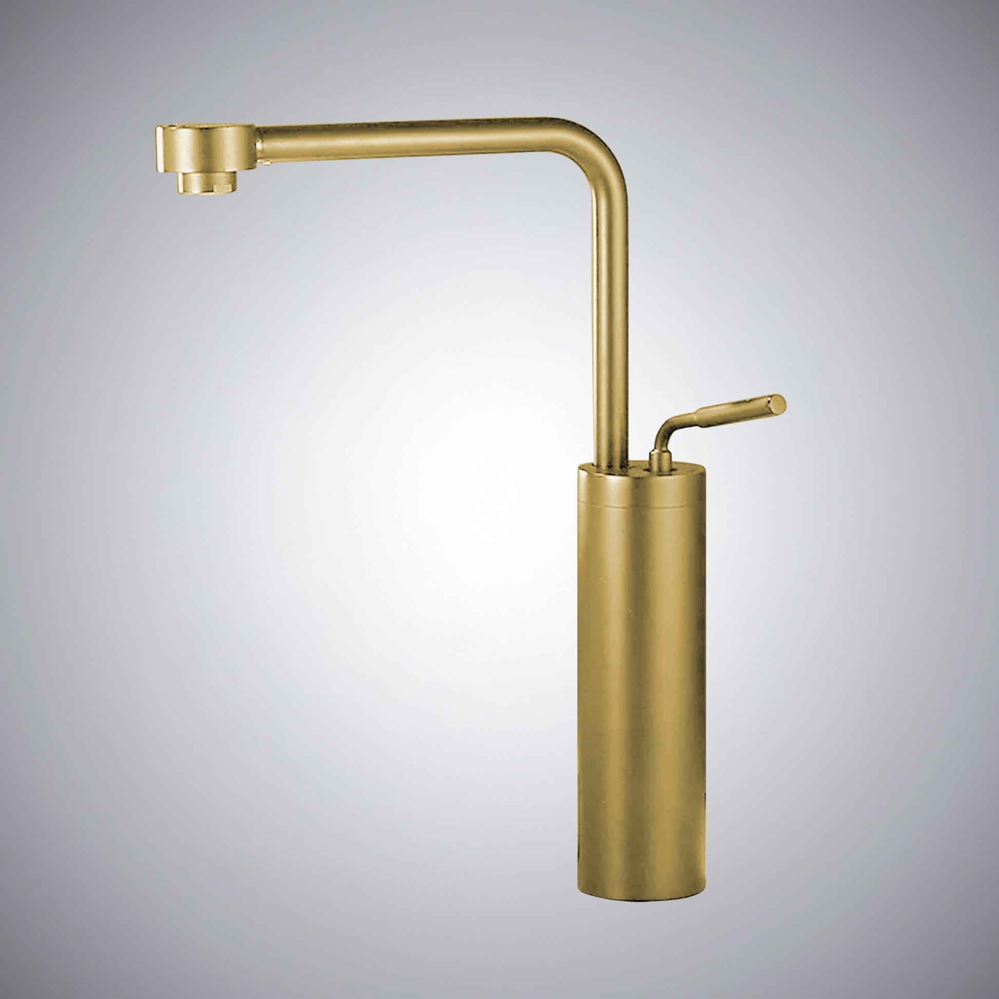 Fontana Denia Modern Single Handle Deck Mounted Gold Faucet