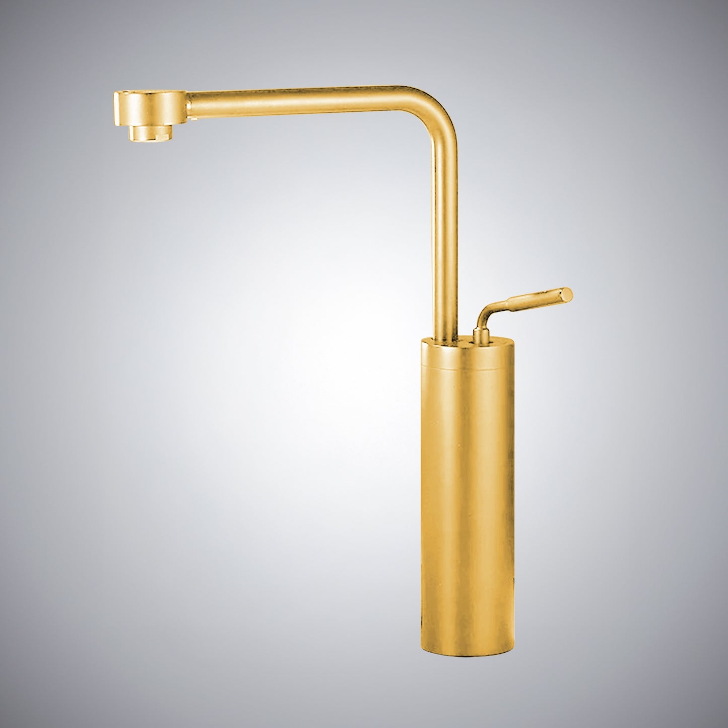 Fontana Denia Modern Single Handle Deck Mounted Gold Faucet