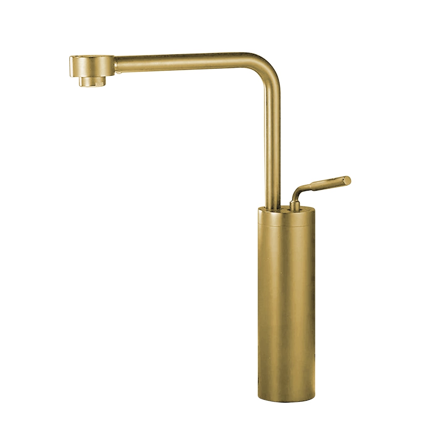 Fontana Denia Modern Single Handle Deck Mounted Gold Faucet