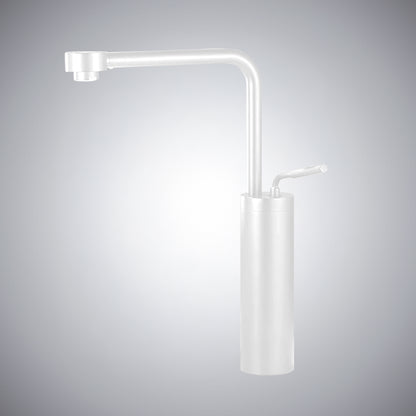Fontana Denia Modern Single Handle Deck Mounted Matte White Faucet