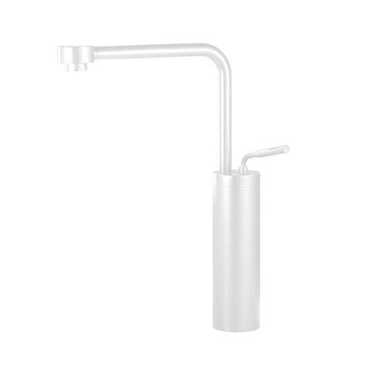 Fontana Denia Modern Single Handle Deck Mounted Matte White Faucet