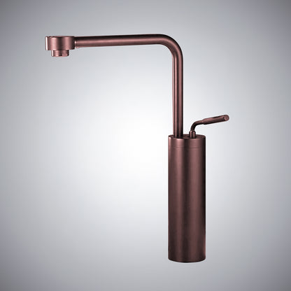 Fontana Denia Modern Single Handle Deck Mounted Oil Rubbed Bronze Faucet