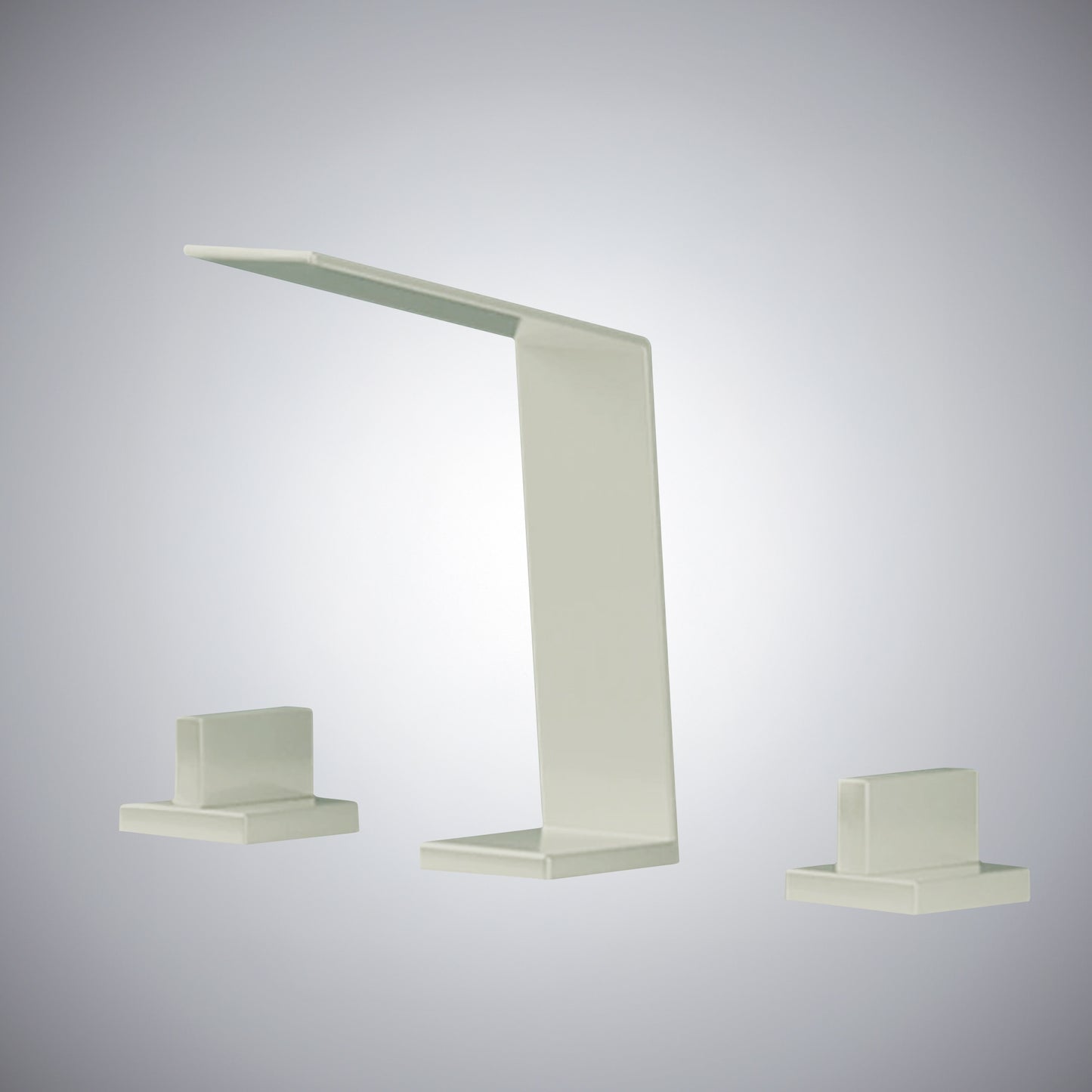 Fontana Duronia Deck Mounted Dual Handle Brushed Nickel Sink Faucet