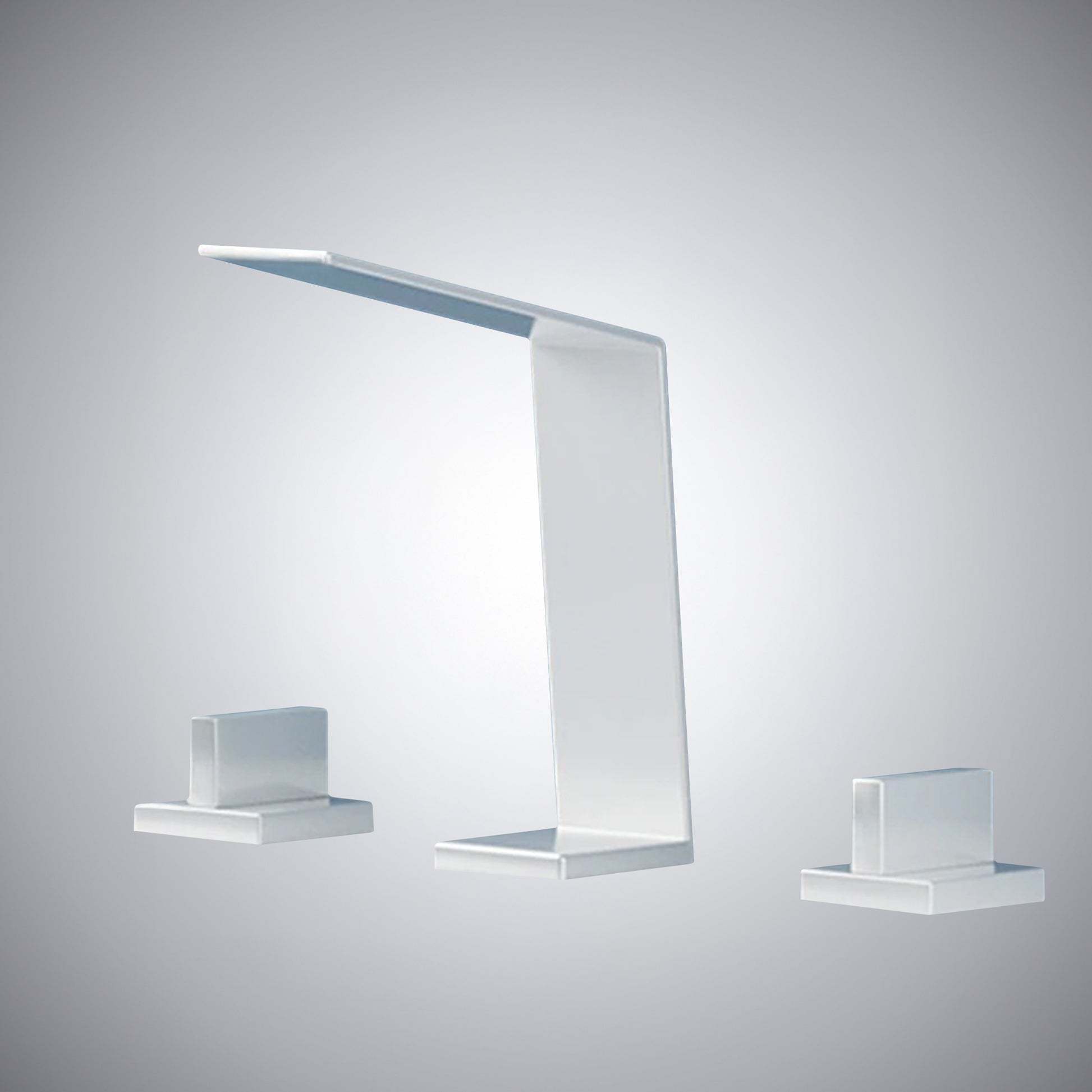 Fontana Duronia Deck Mounted Dual Handle Chrome Sink Faucet