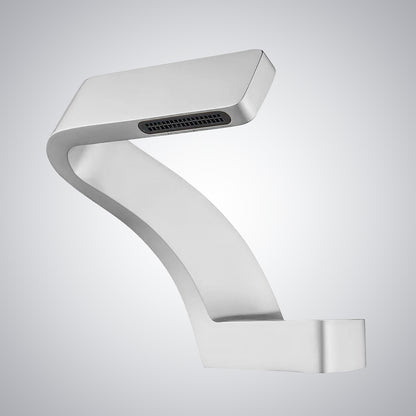 Fontana Epernay Unique Waterfall Single Hole Touchless White Faucet