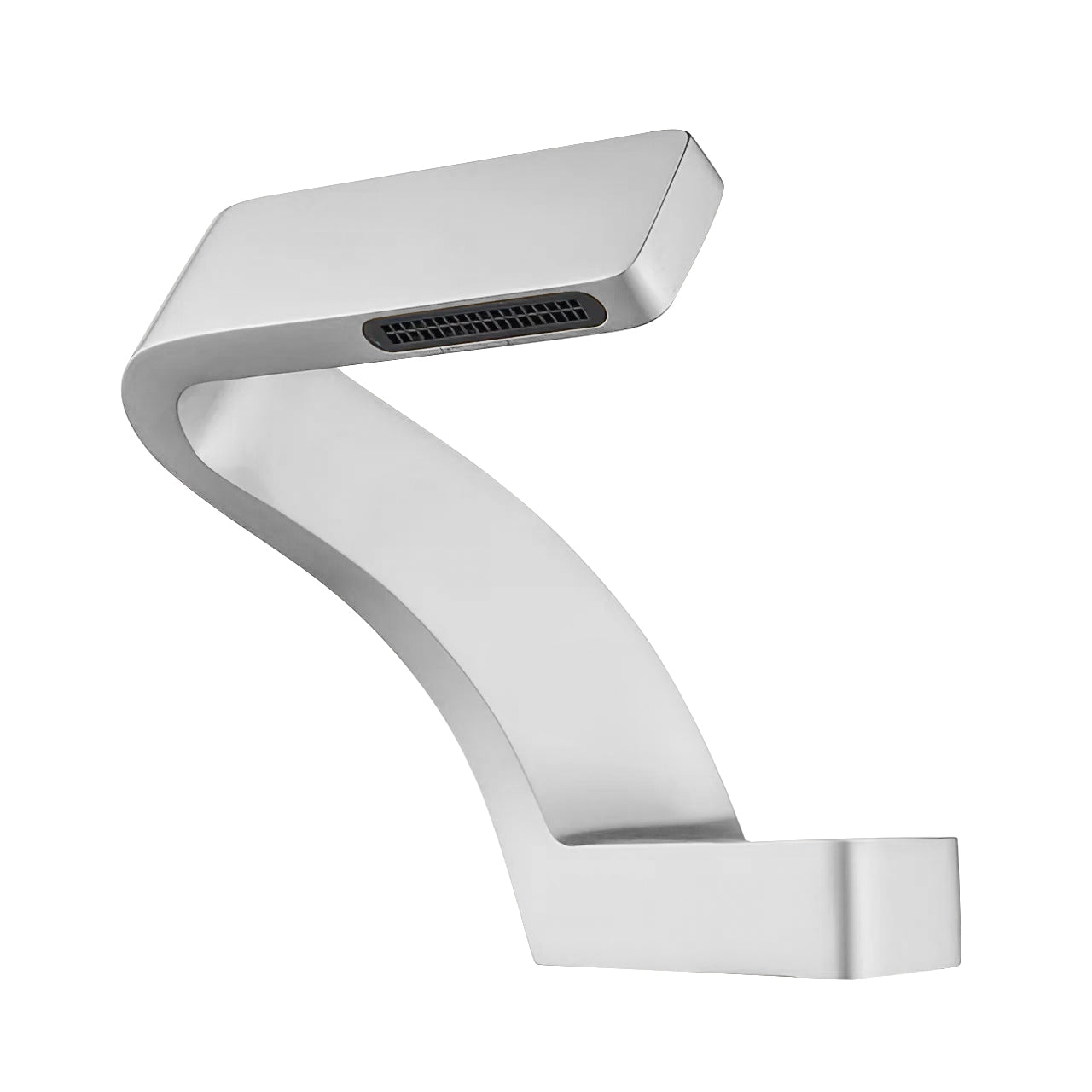 Fontana Epernay Unique Waterfall Single Hole Touchless White Faucet