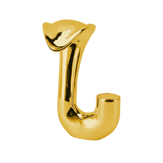 Fontana Fecamp Waterfall Touchless Gold Basin Faucet