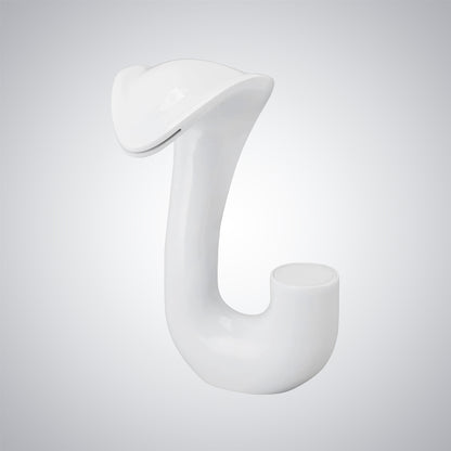 Fontana Fecamp Waterfall Touchless White Basin Faucet