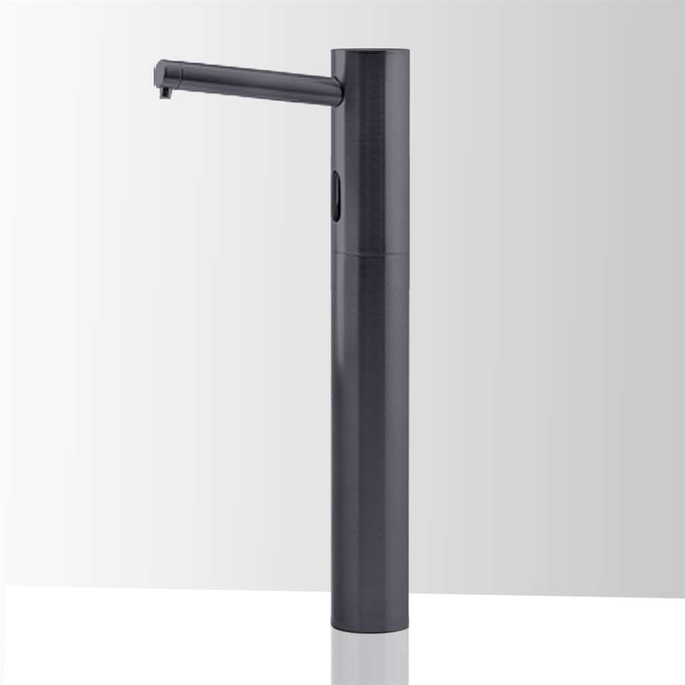 Fontana Geneva Touchless Deck Mount Matte Black Soap Dispenser
