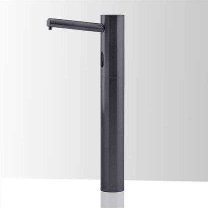 Fontana Geneva Touchless Deck Mount Matte Black Soap Dispenser