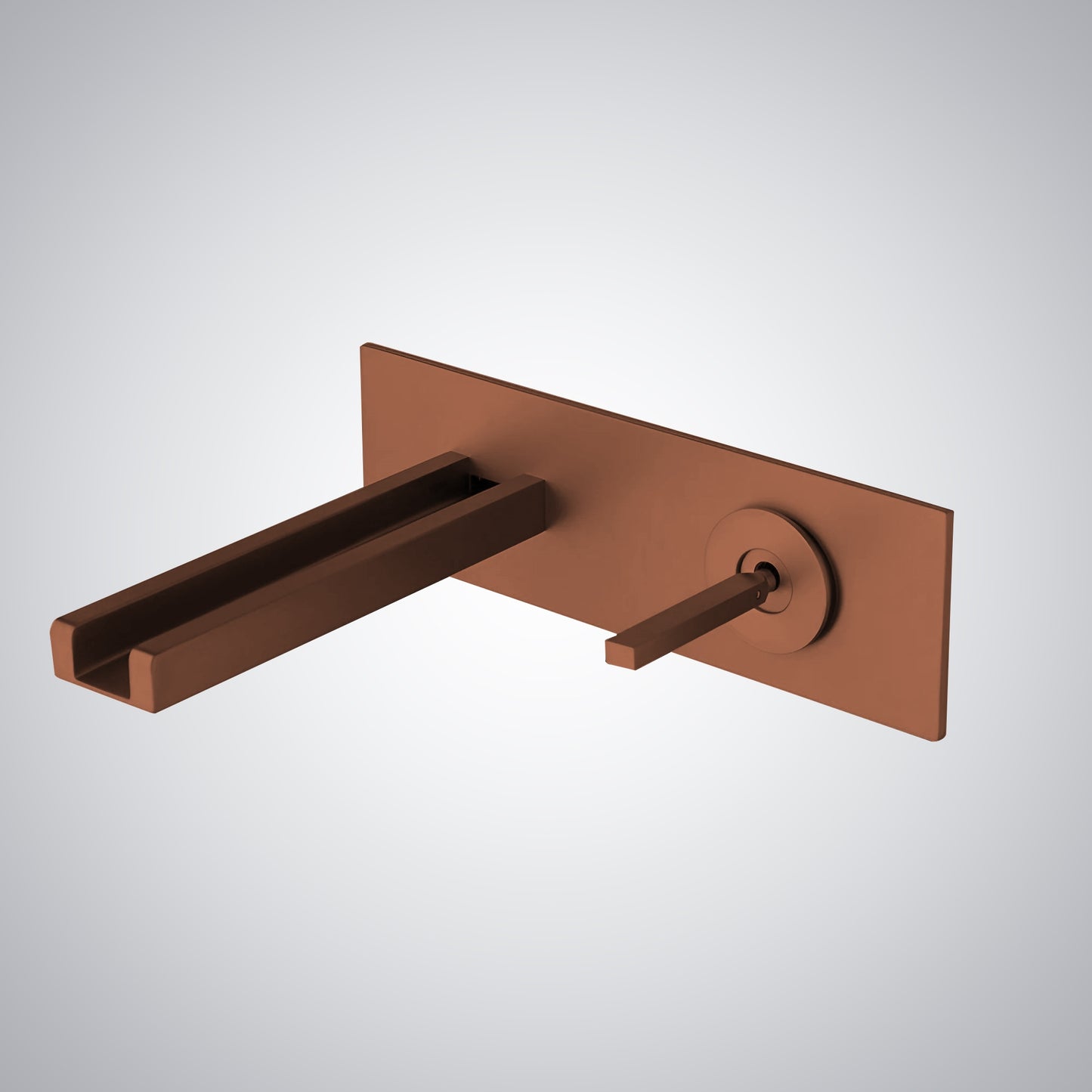 Fontana Georges 1.2 GPM Hot and Cold Single Handle Wall Mounted Oil Rubbed Bronze Faucet