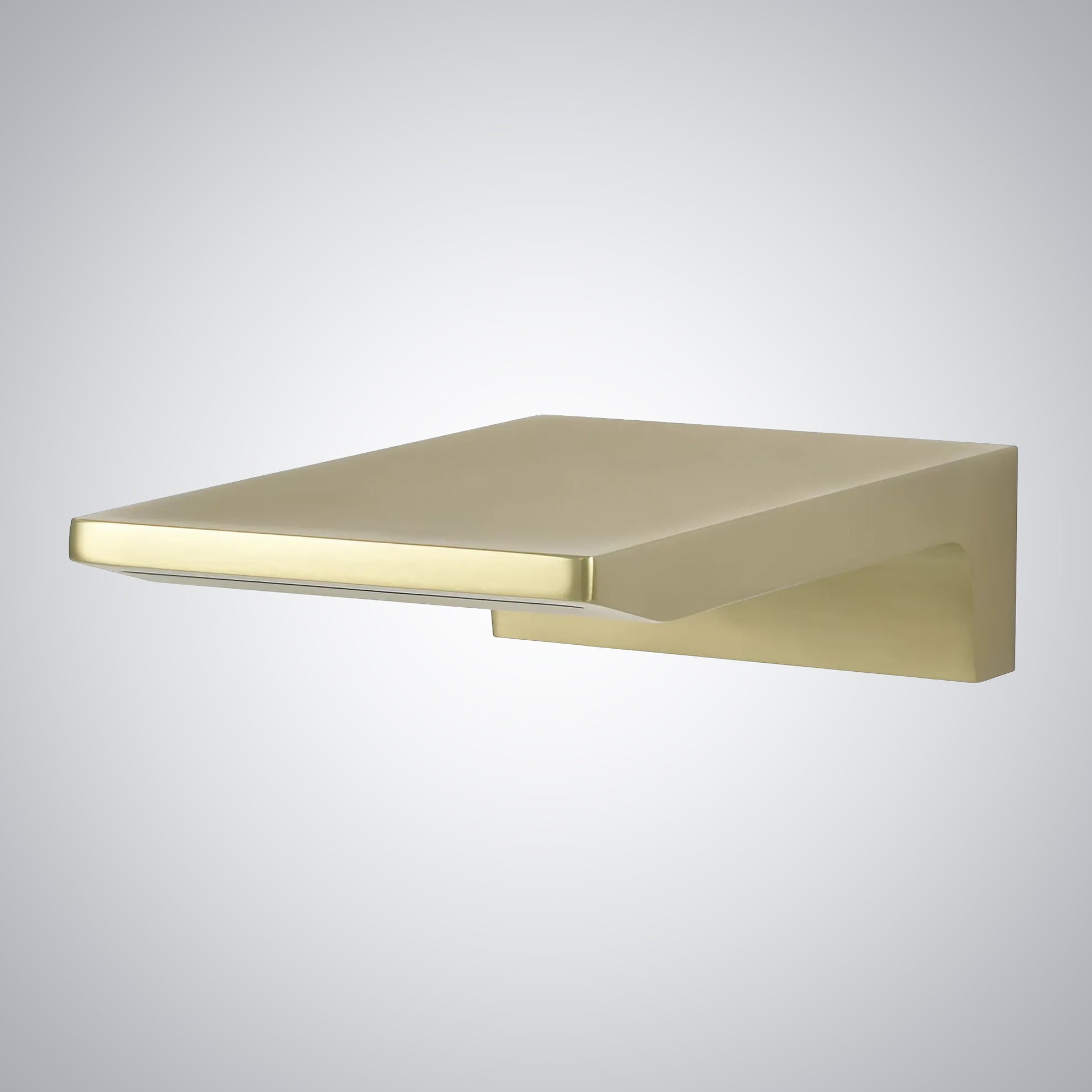 Fontana Gonesse Touchless Wall Mounted Motion Sensor Brushed Gold Faucet