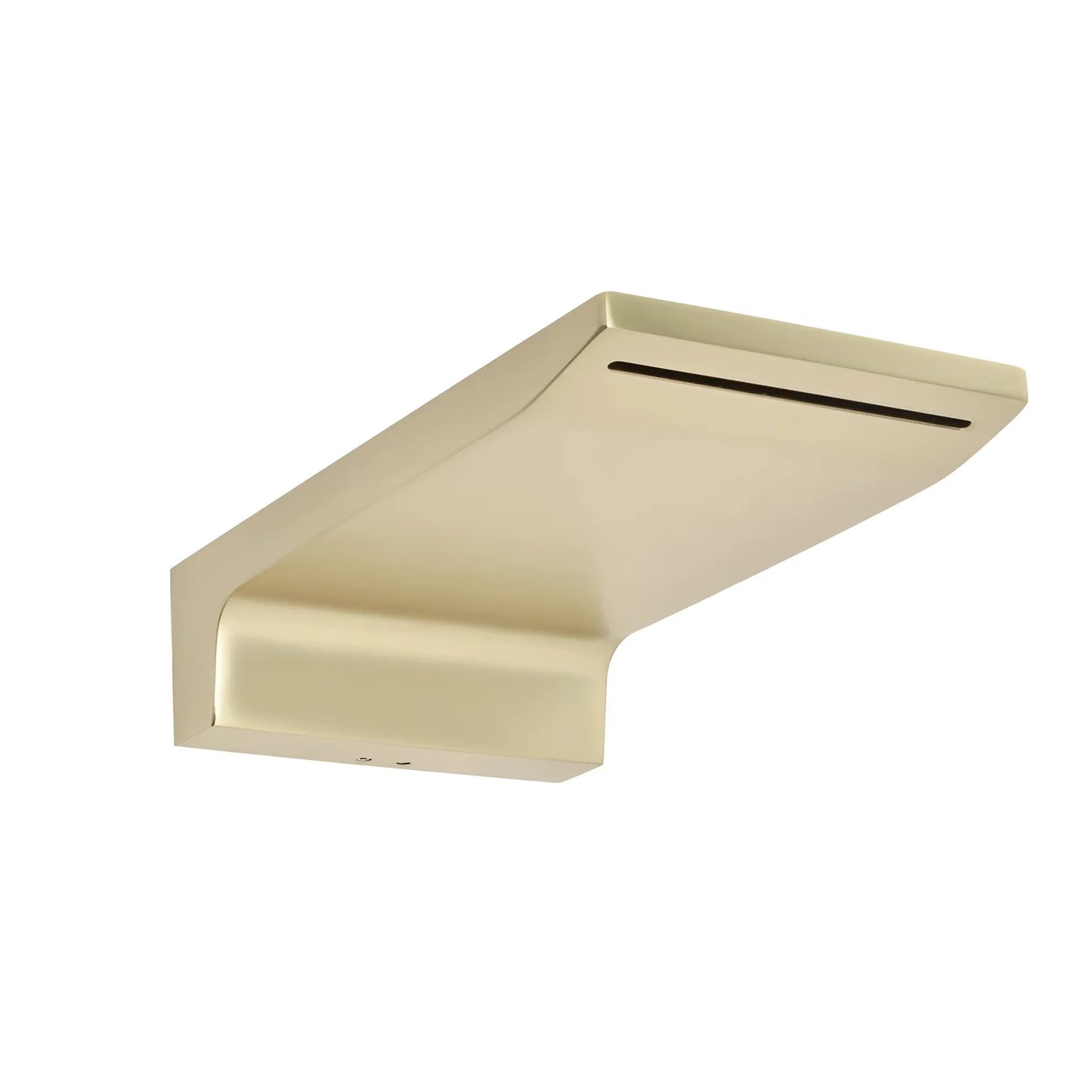 Fontana Gonesse Touchless Wall Mounted Motion Sensor Brushed Gold Faucet