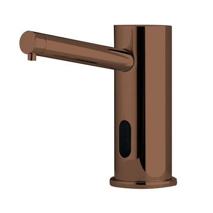Fontana Gooseneck Dual Commercial Automatic Sensor Light Oil Rubbed Bronze Faucet and Soap Dispenser