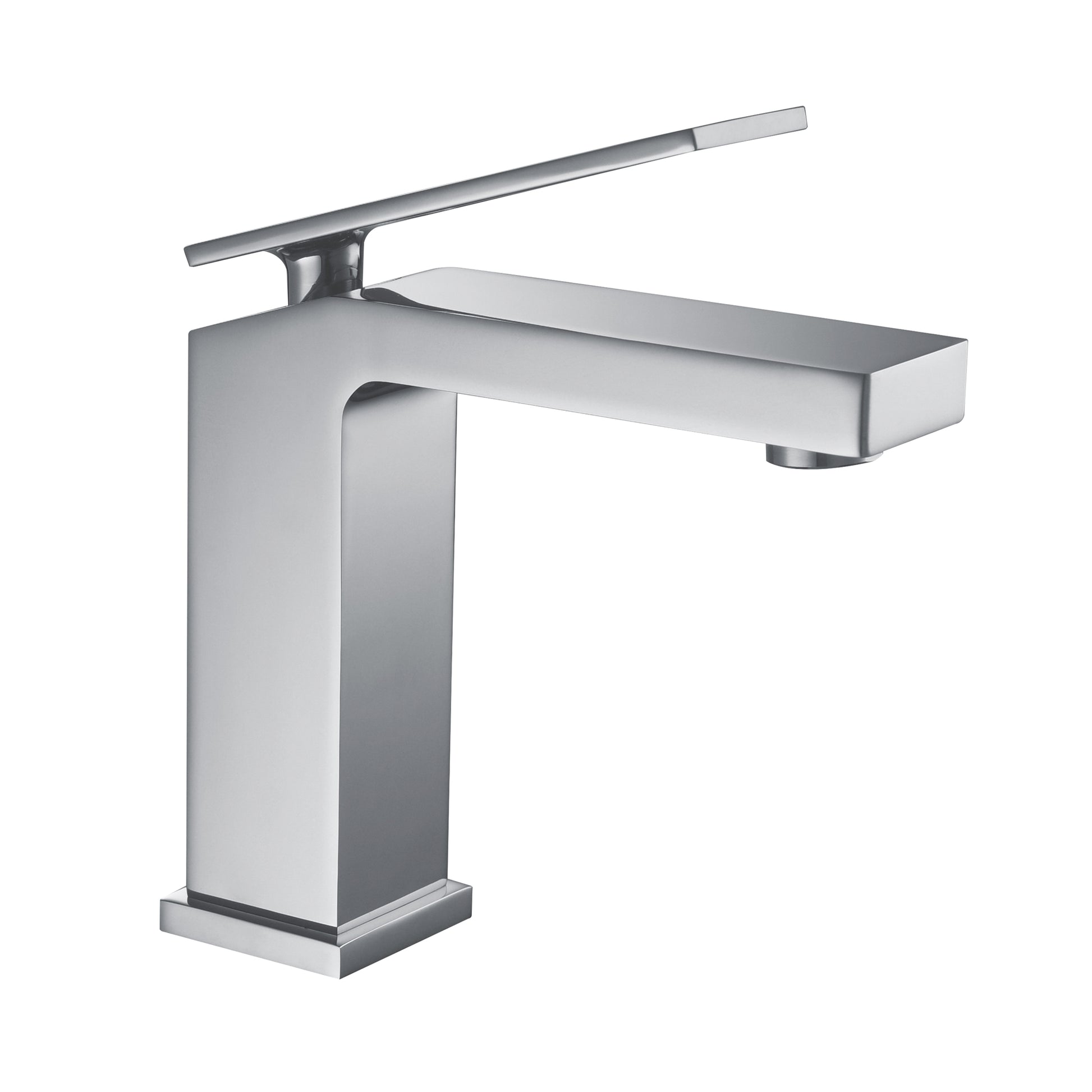 Fontana Lanusei 1.2 GPM Single Handle Deck Mounted Chrome Faucet