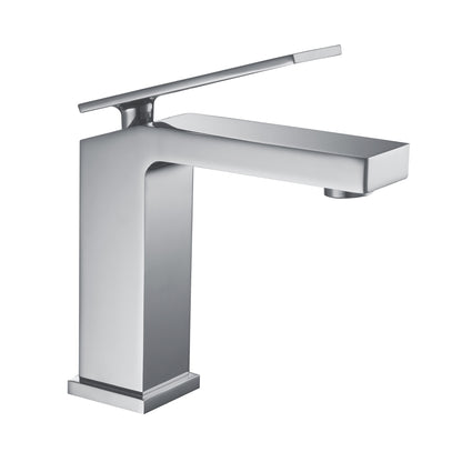 Fontana Lanusei 1.2 GPM Single Handle Deck Mounted Chrome Faucet