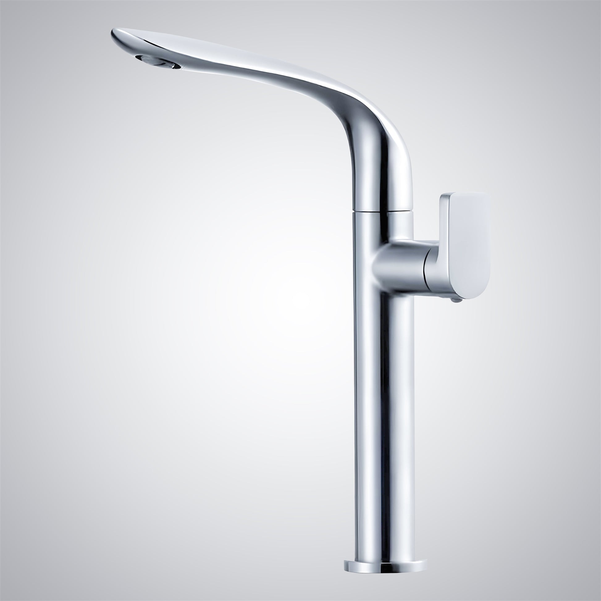 Fontana Londa Single Handle Deck Mounted Chrome Faucet