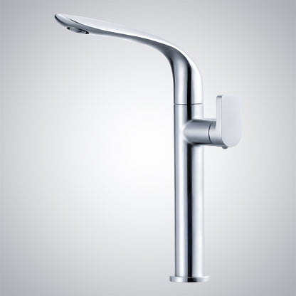 Fontana Londa Single Handle Deck Mounted Chrome Faucet