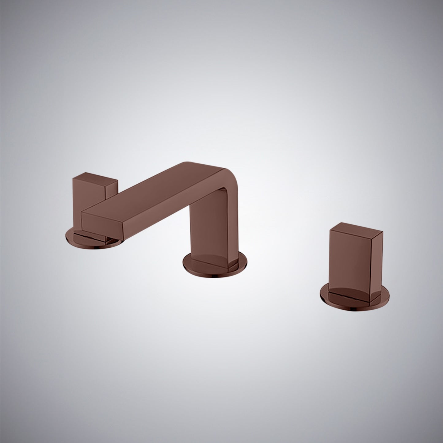 Fontana Luarca 4" Centerset Deck Mounted Dual Handle Thermostatic Oil Rubbed Bronze Sink Faucet