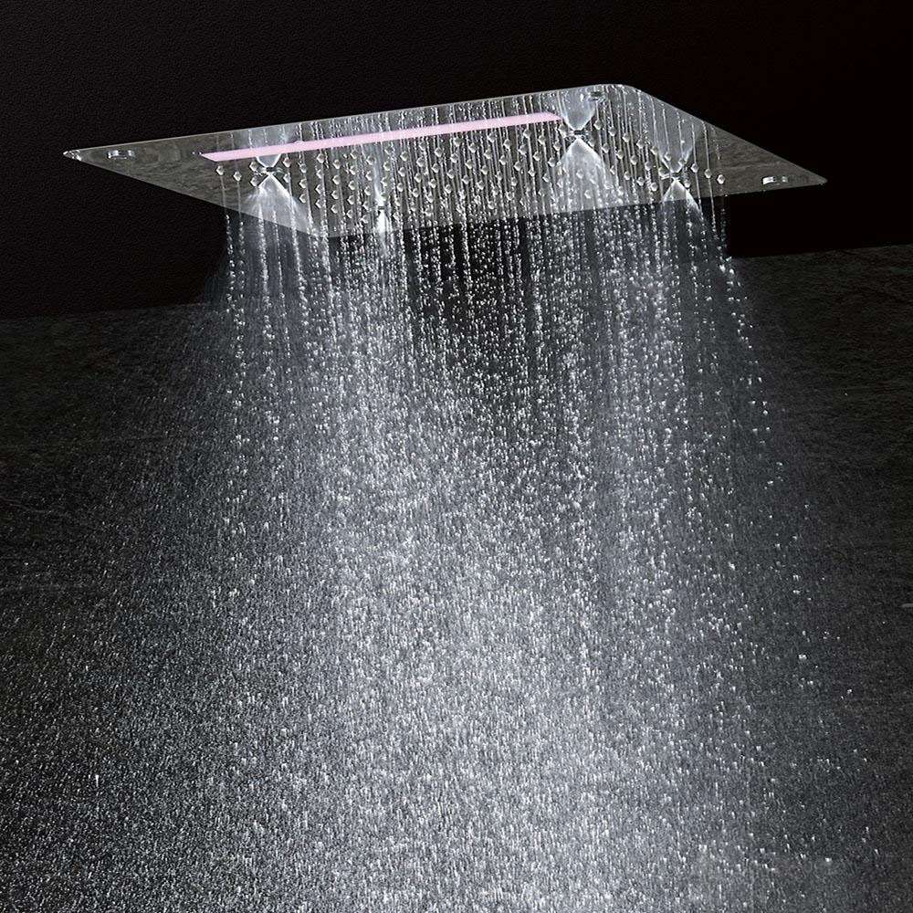 Fontana Lyon 16" Ceiling Mounted Luxury LED Shower Head