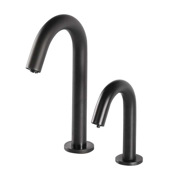 Fontana Marsala Touchless Motion Sensor Oil Rubbed Bronze Faucet and Automatic Deck Mount Soap Dispenser