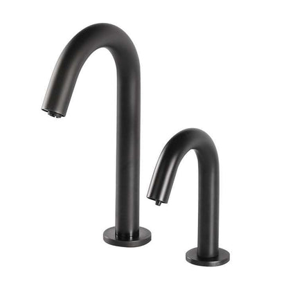 Fontana Marsala Touchless Motion Sensor Oil Rubbed Bronze Faucet and Automatic Deck Mount Soap Dispenser