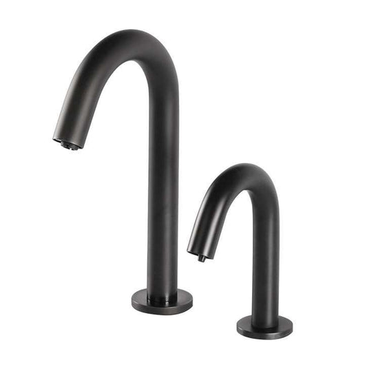 Fontana Marsala Touchless Motion Sensor Oil Rubbed Bronze Faucet and Automatic Deck Mount Soap Dispenser