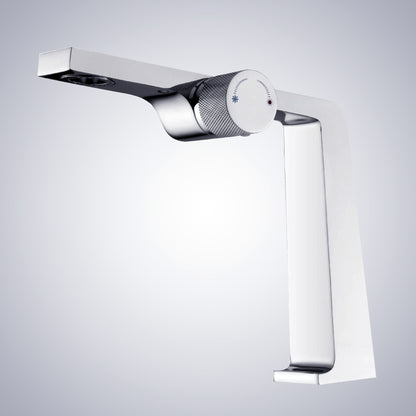 Fontana Merida Single Handle Deck Mounted Hot and Cold Chrome Faucet