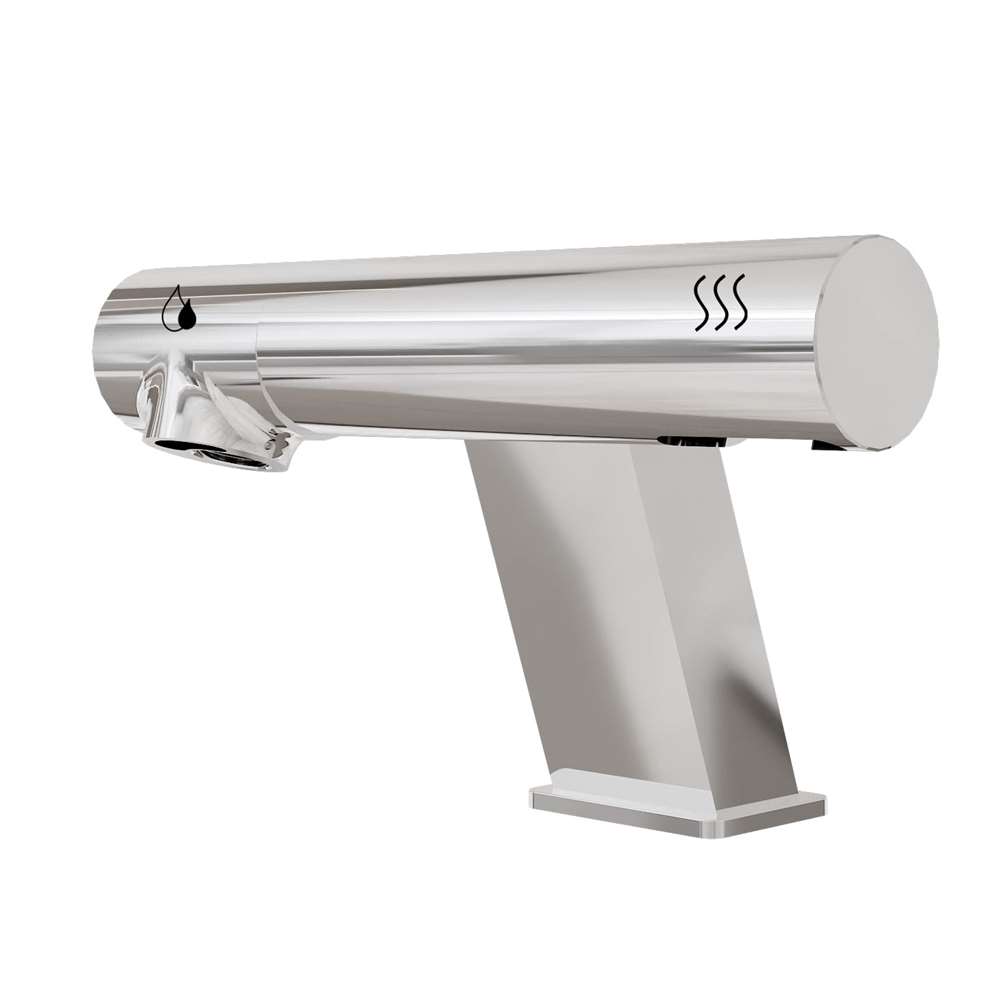 Fontana Montpellier 2 in 1 High Speed Touchless Sensor Chrome Faucet With Hand Dryer
