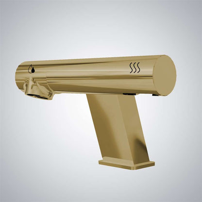 Fontana Montpellier 2 in 1 High Speed Touchless Sensor Electroplated Brass Faucet With Hand Dryer