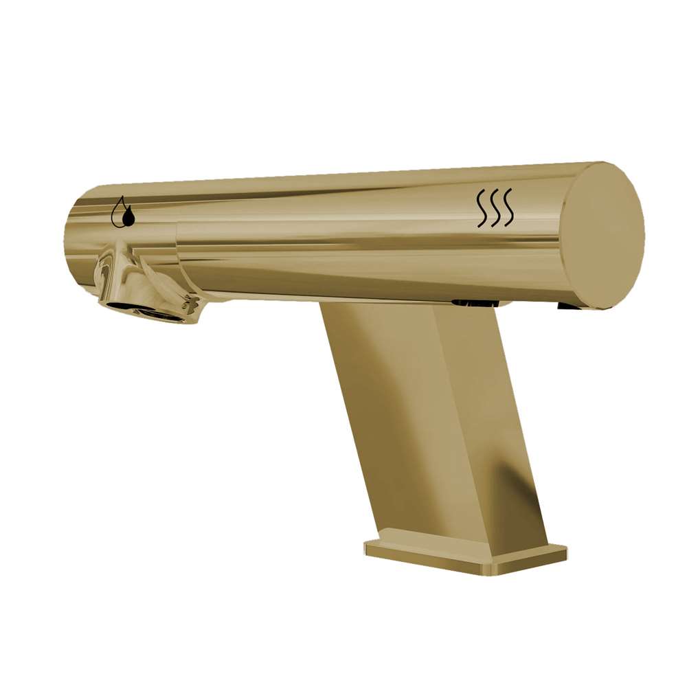 Fontana Montpellier 2 in 1 High Speed Touchless Sensor Electroplated Brass Faucet With Hand Dryer