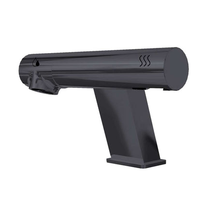 Fontana Montpellier 2 in 1 High Speed Touchless Sensor Matte Black Faucet With Hand Dryer